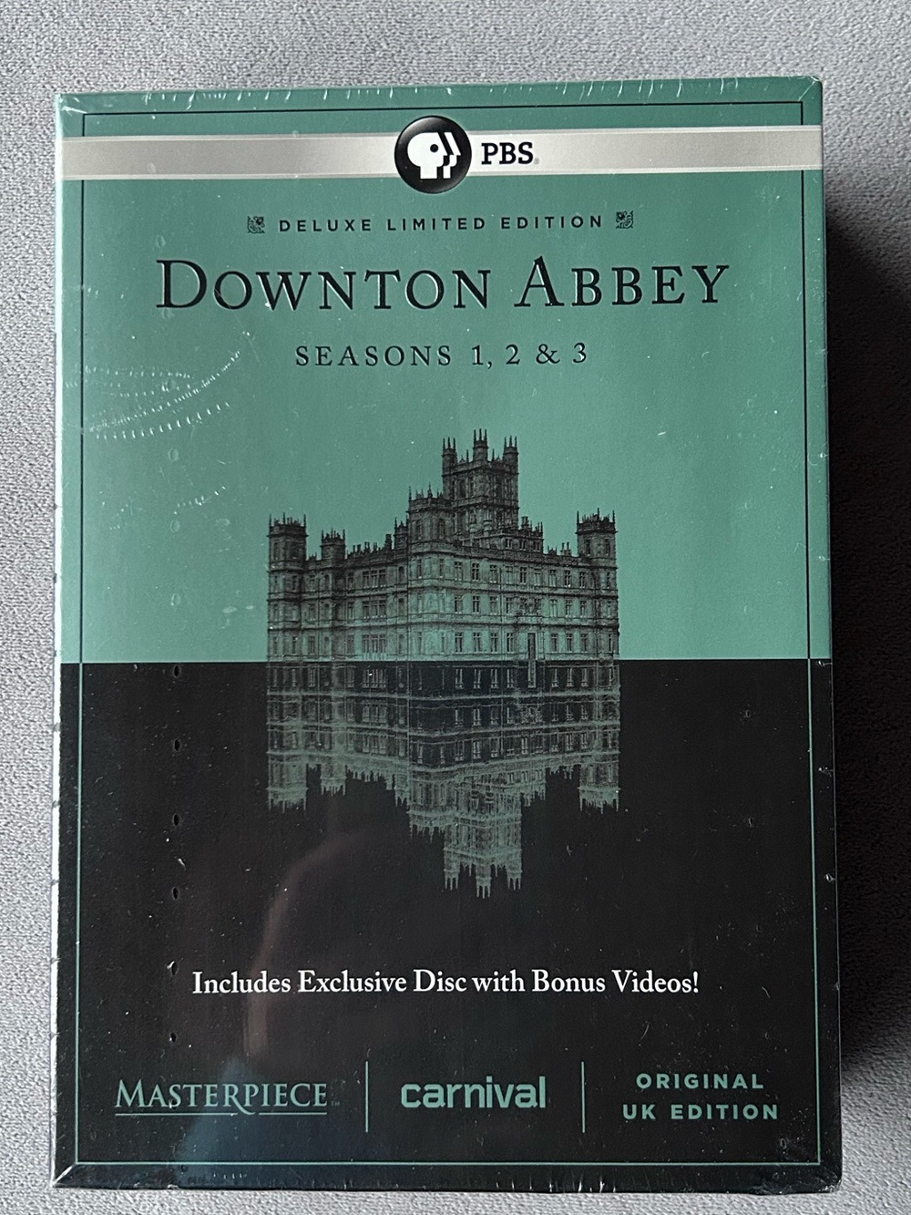 Downton Abbey ~ Seasons 1, 2, & 3 ~ DVD Box Sets ~ Deluxe Limited Edition ~ New!